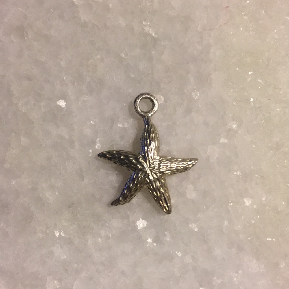 Sterling silver 925 starfish charm/pendant